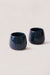 blue ceramic stoneware Cups set