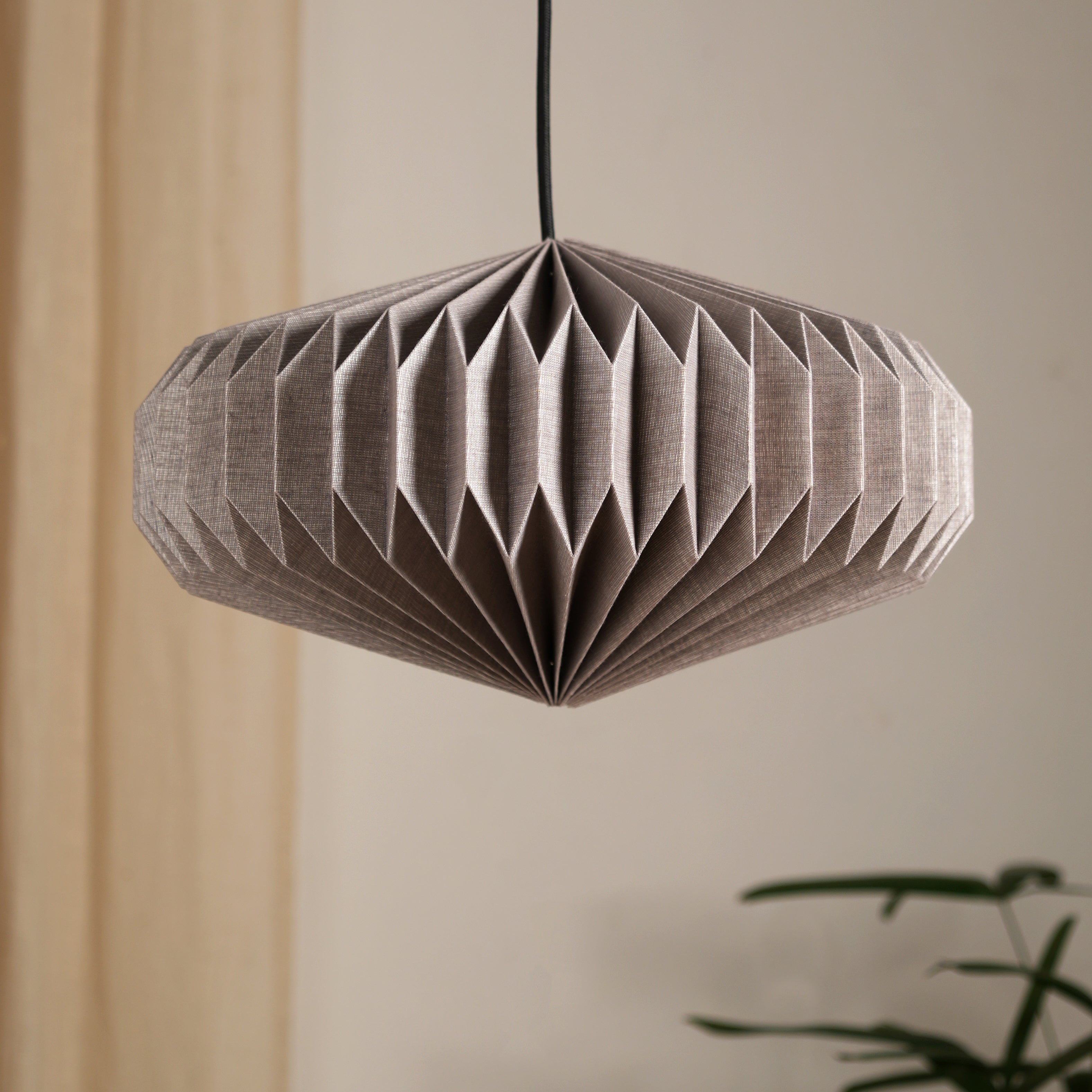 Oblong 2 Linen Lamp