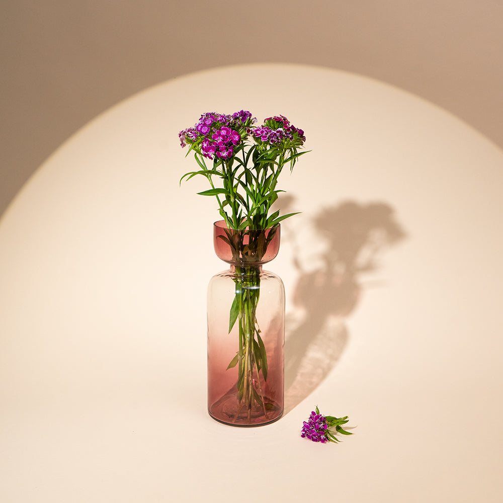 Tinted Glass Vase Grande