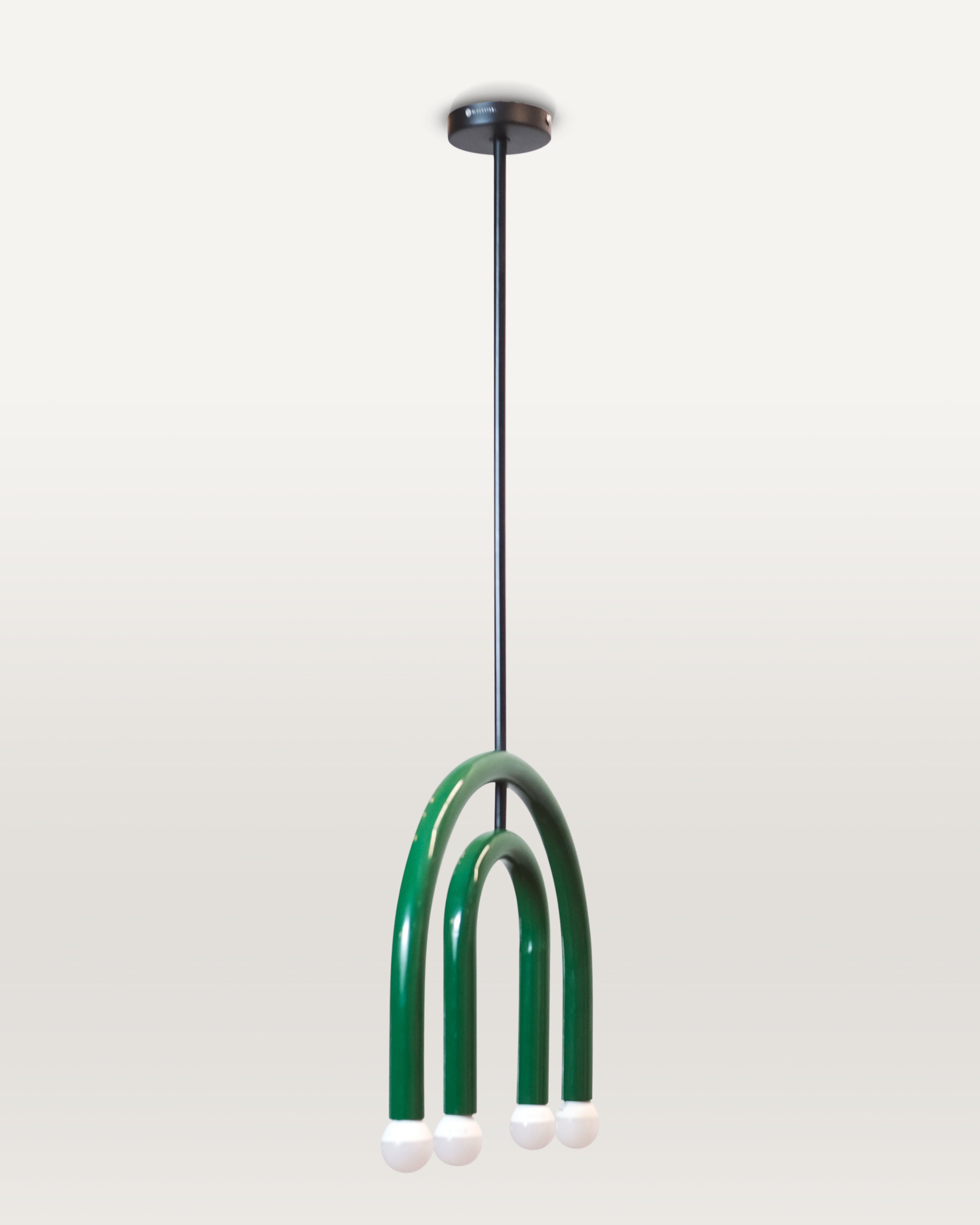 Dual Arc Pendant Light