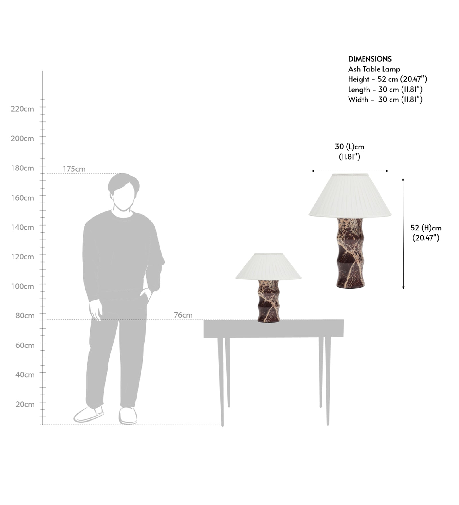Halo Tall Table Lamp