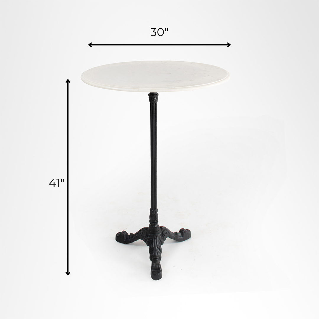 Ellis XI Cast Iron Bar Table