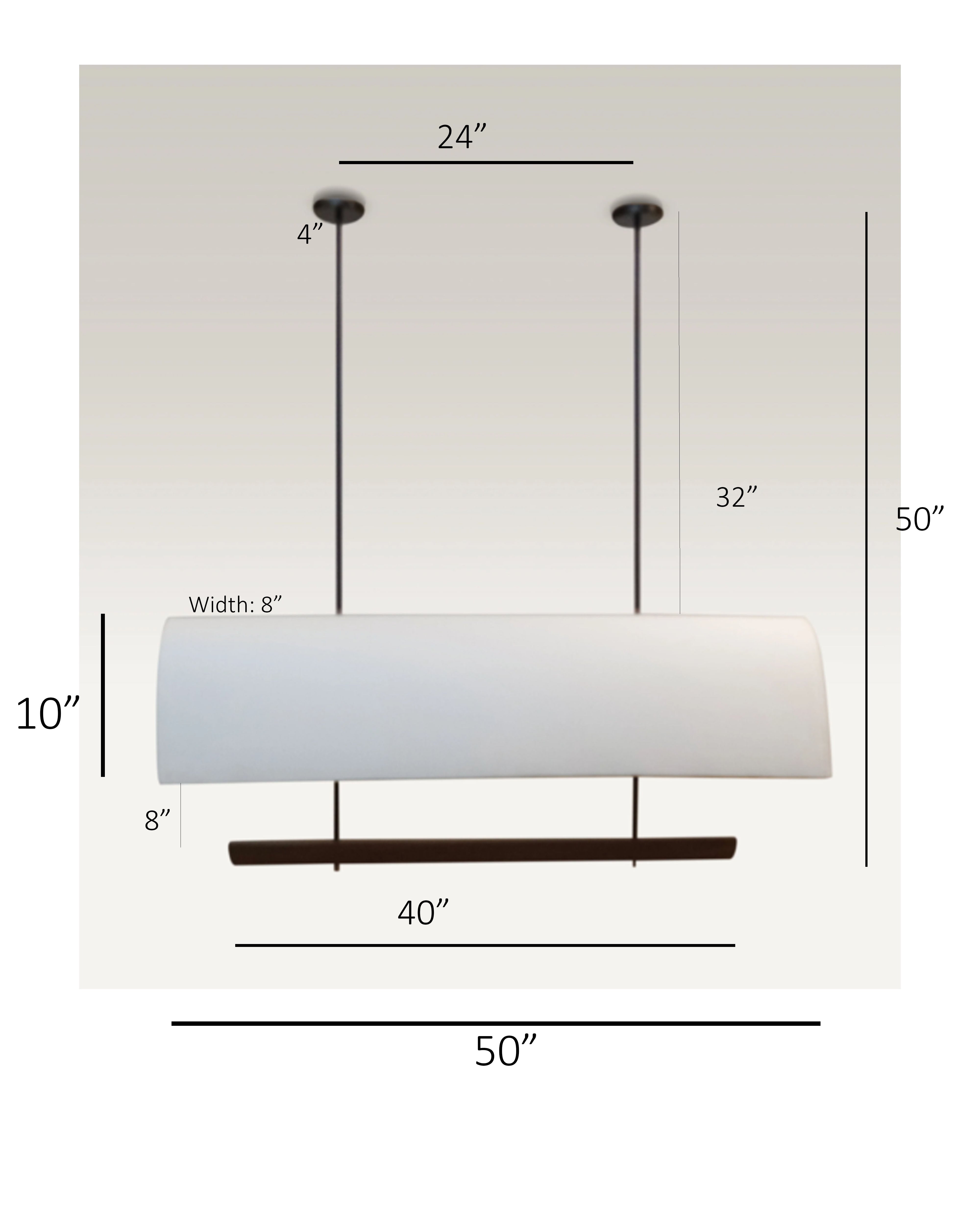 Industrial Luxe Dining Light