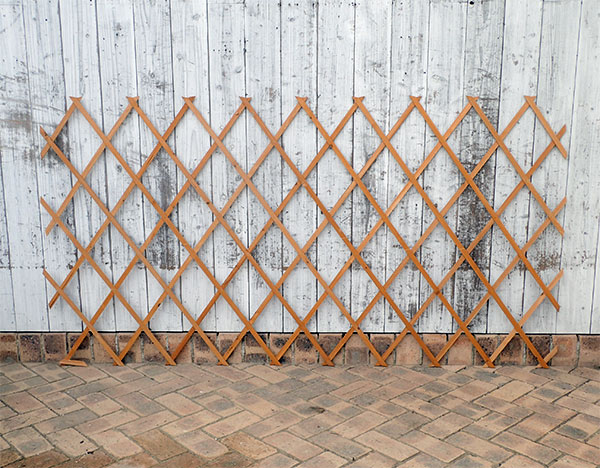 Wooden Expandable Wall Trellis (Set of 2)