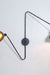 two arm wall light