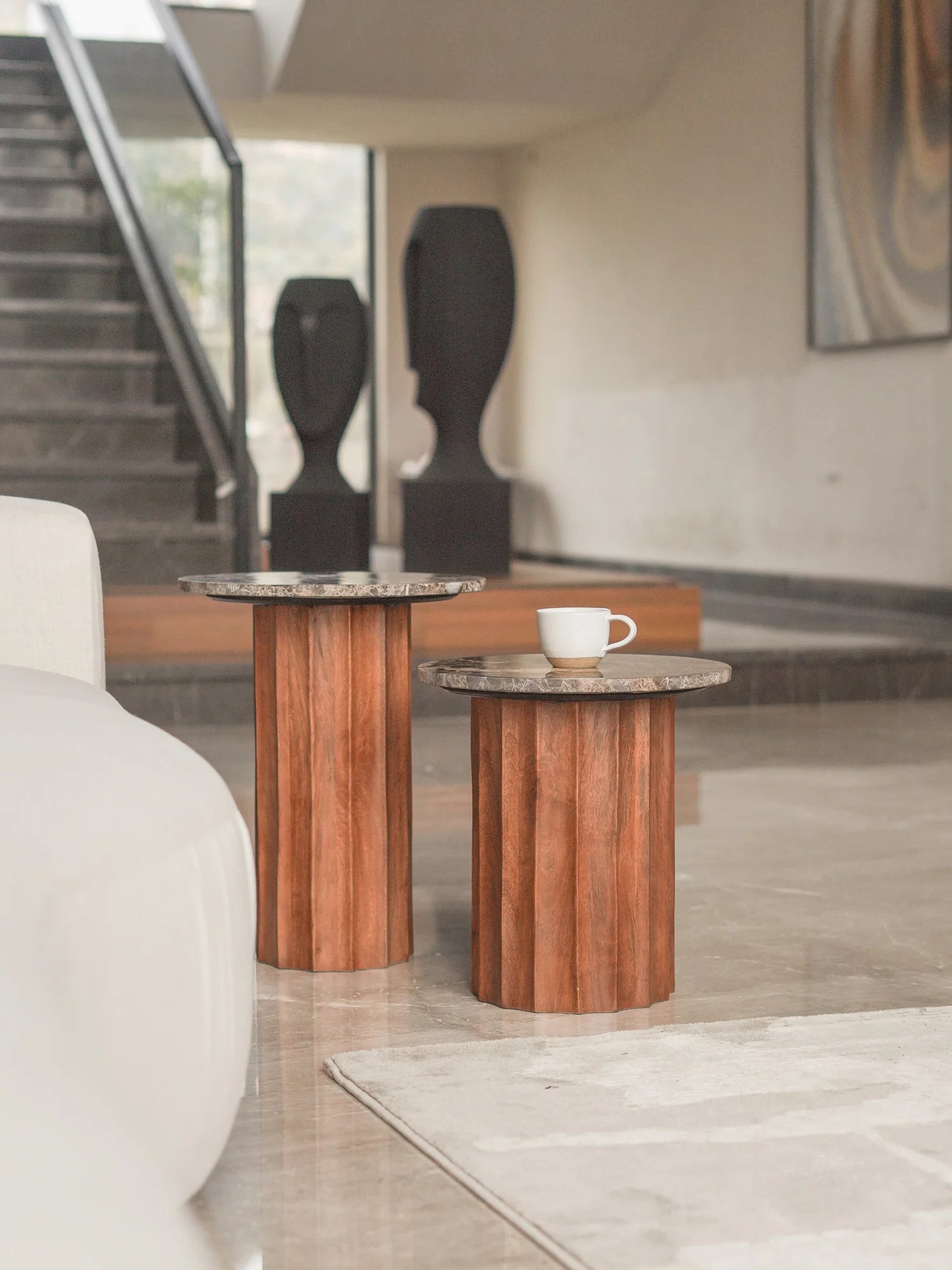 Fluted Tables