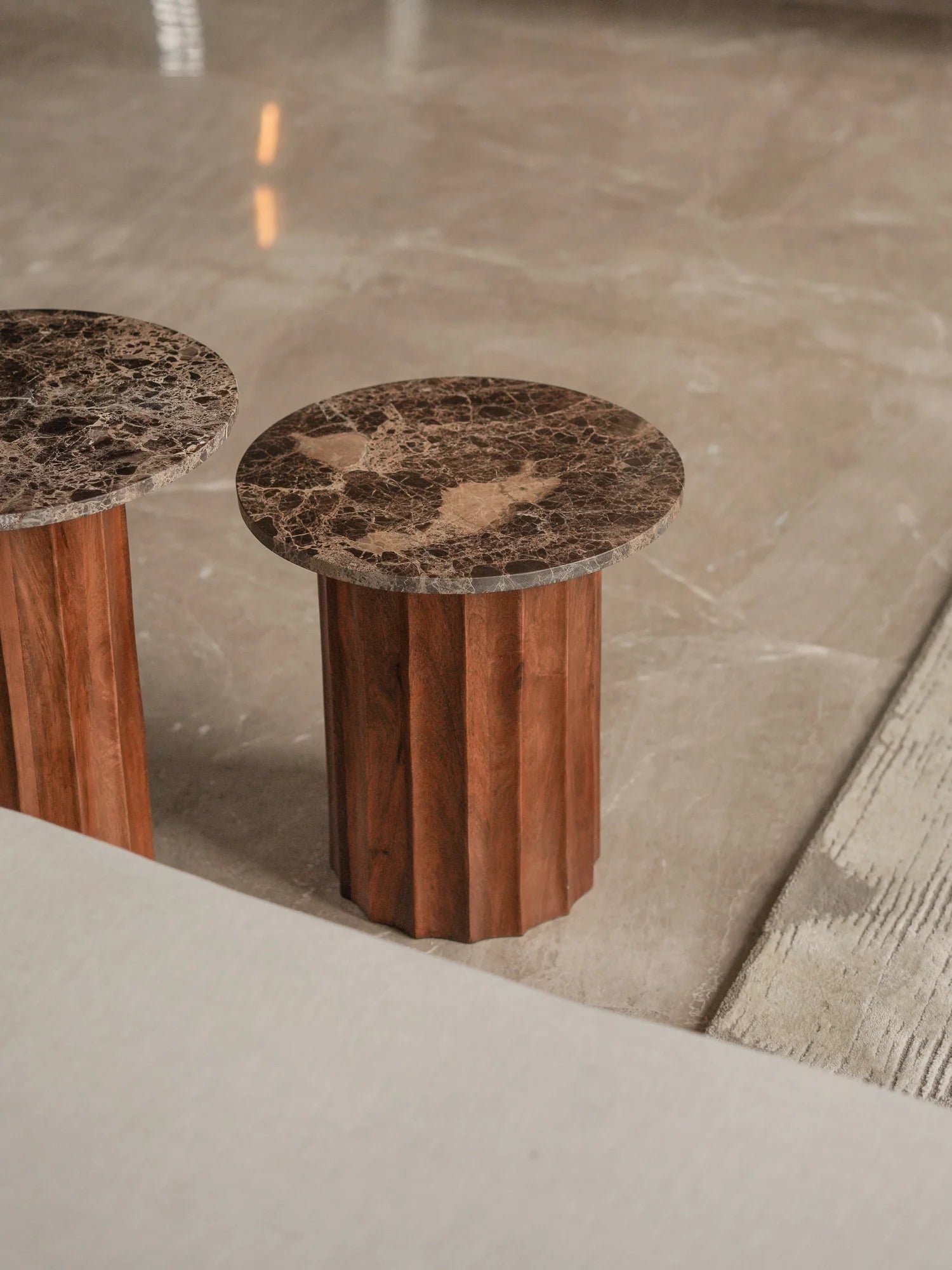 Fluted Tables