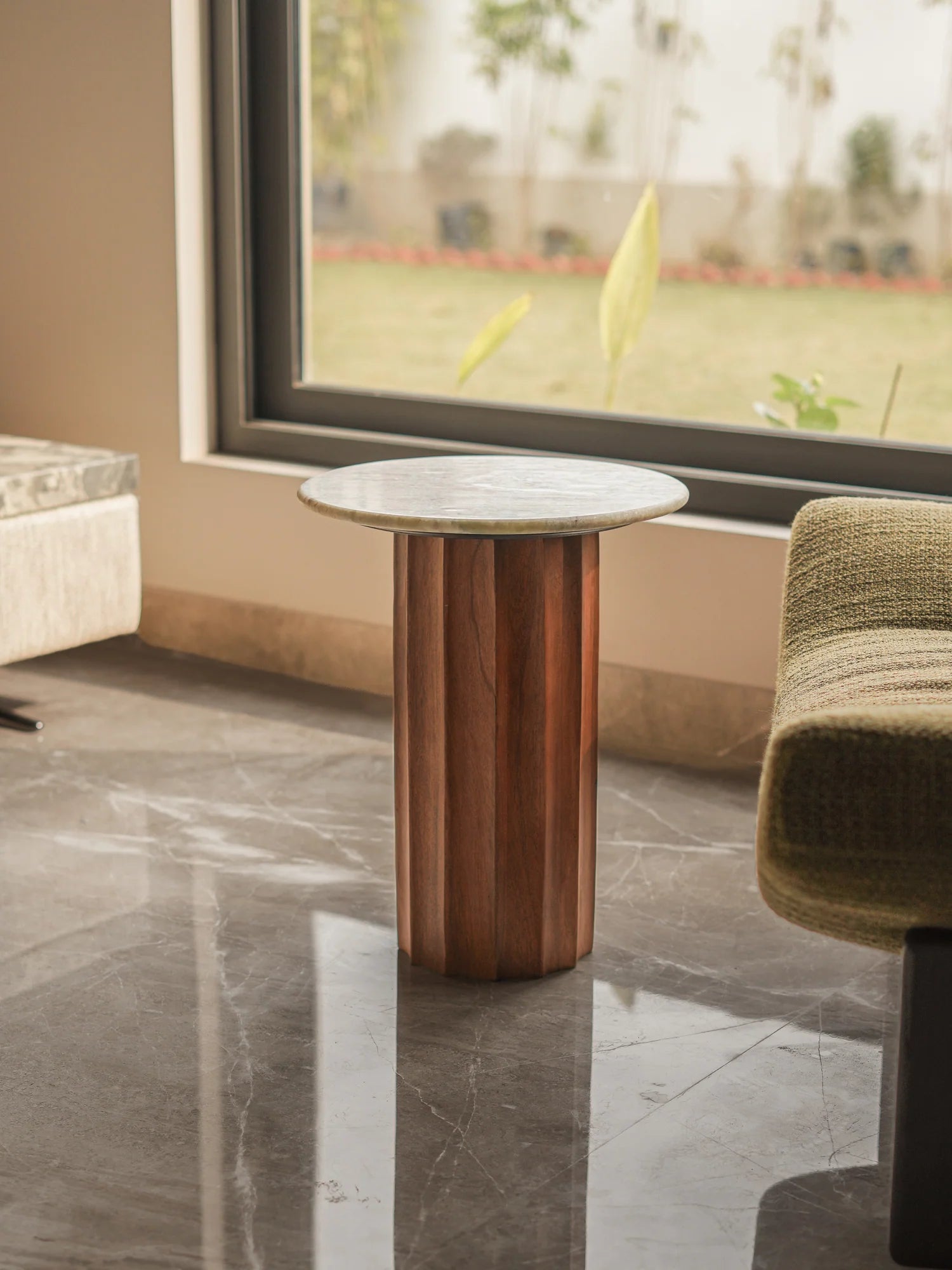 Fluted Tables