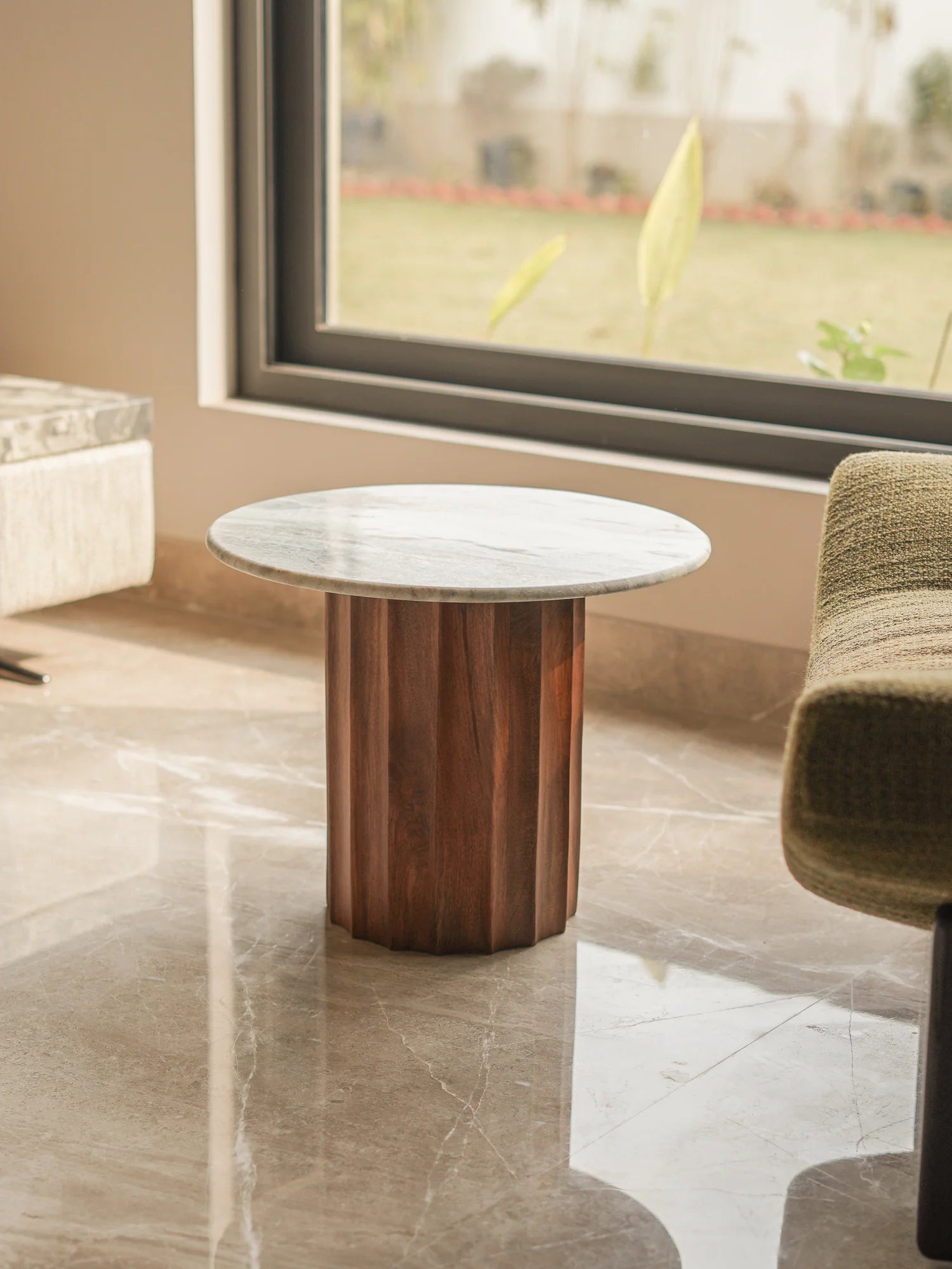 Fluted Tables