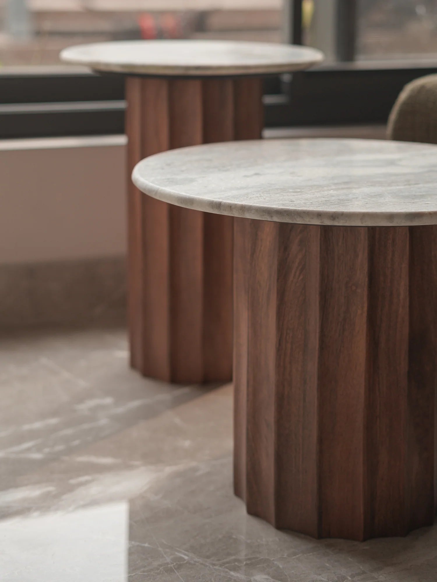 Fluted Tables