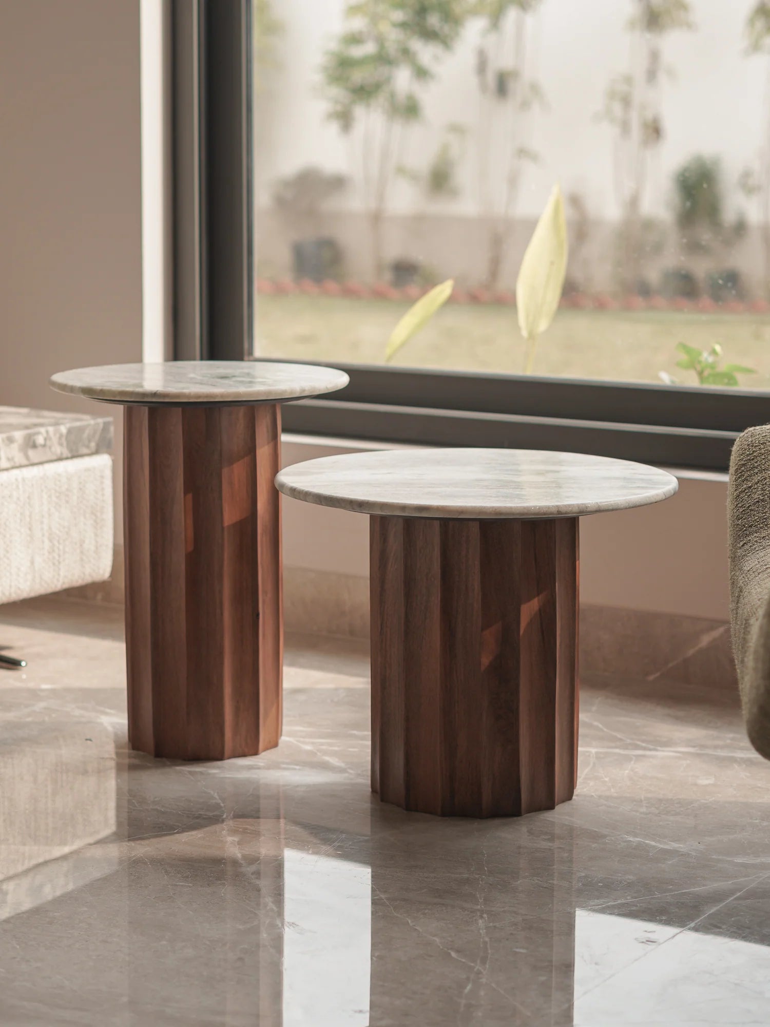 Fluted Tables