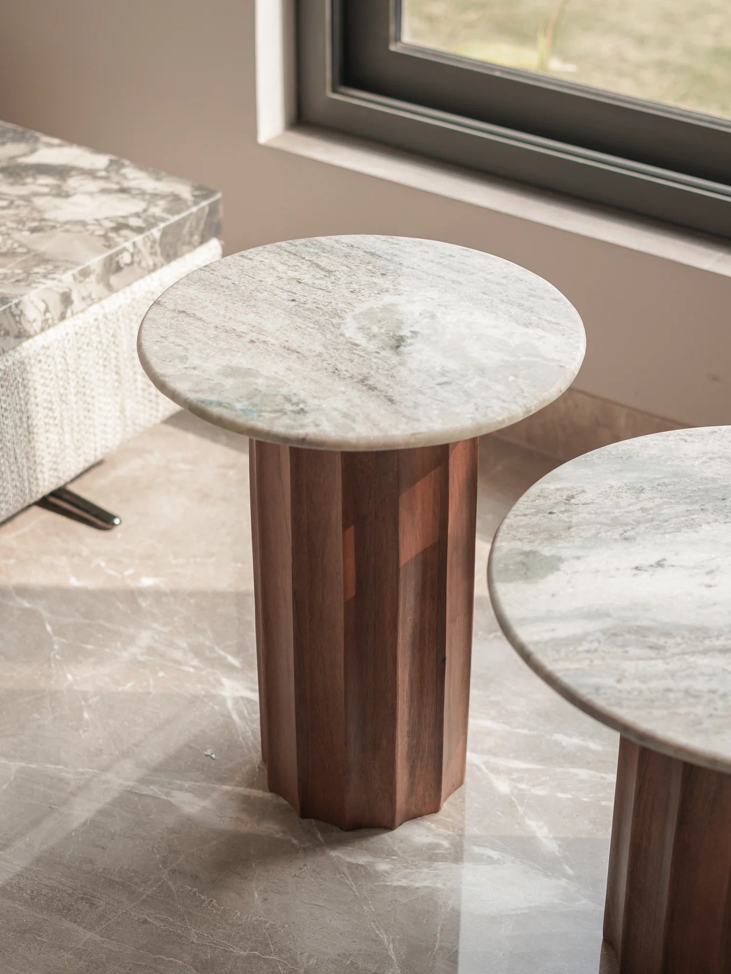 Fluted Tables