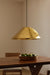 Golden hanging lights.