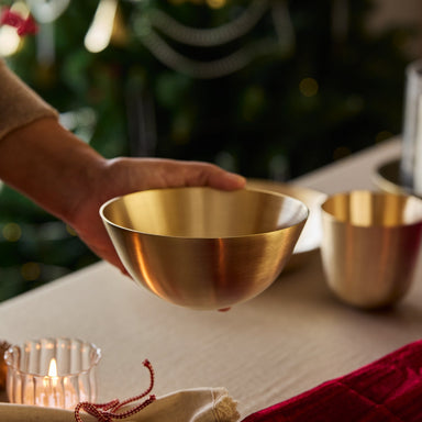 Fuji Brass Bowls, Set of 2