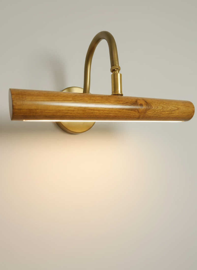 Movable Wooden Picture Light