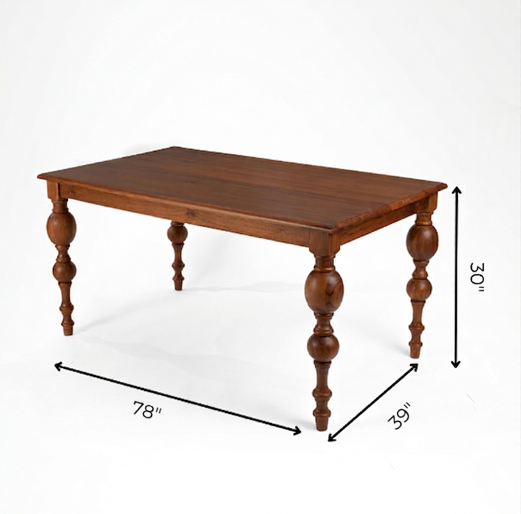 Louis Dining Table No. 7