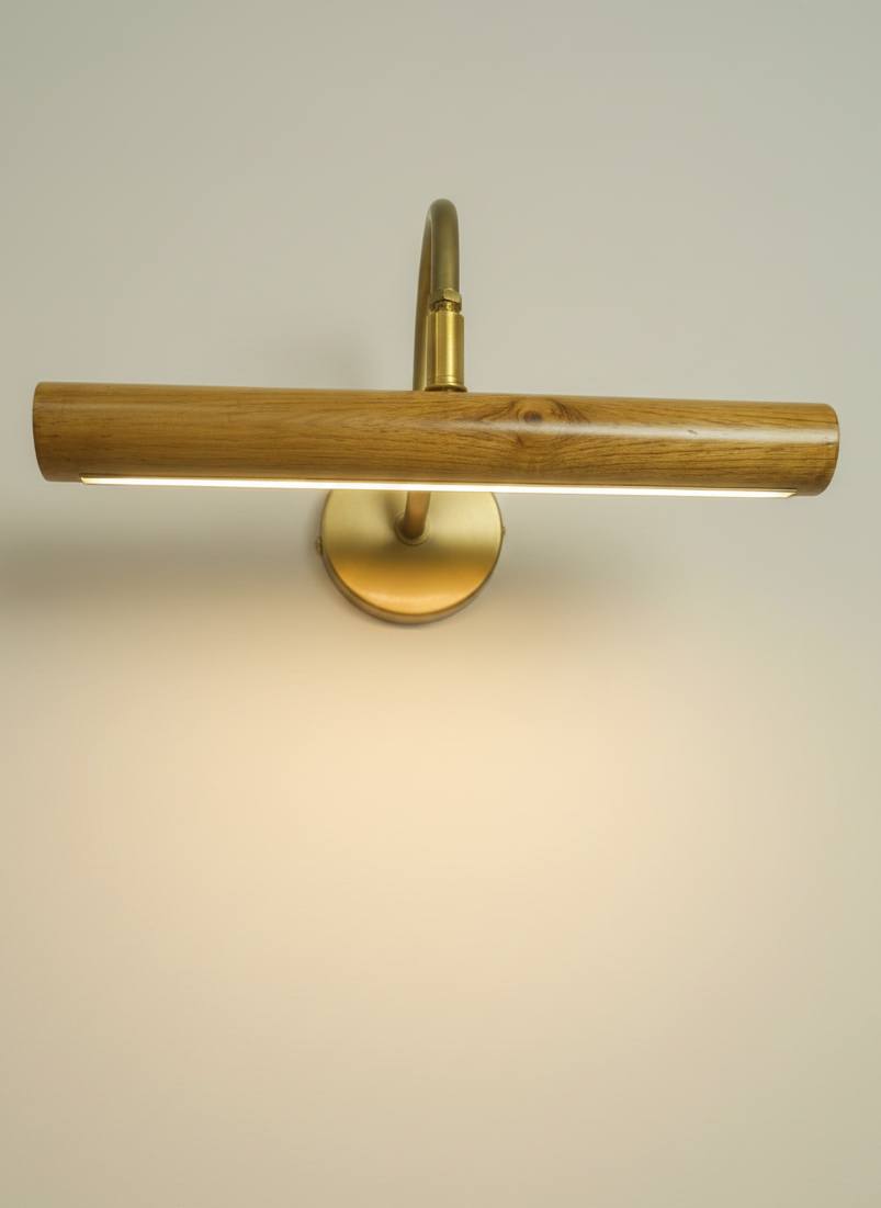 Movable Wooden Picture Light
