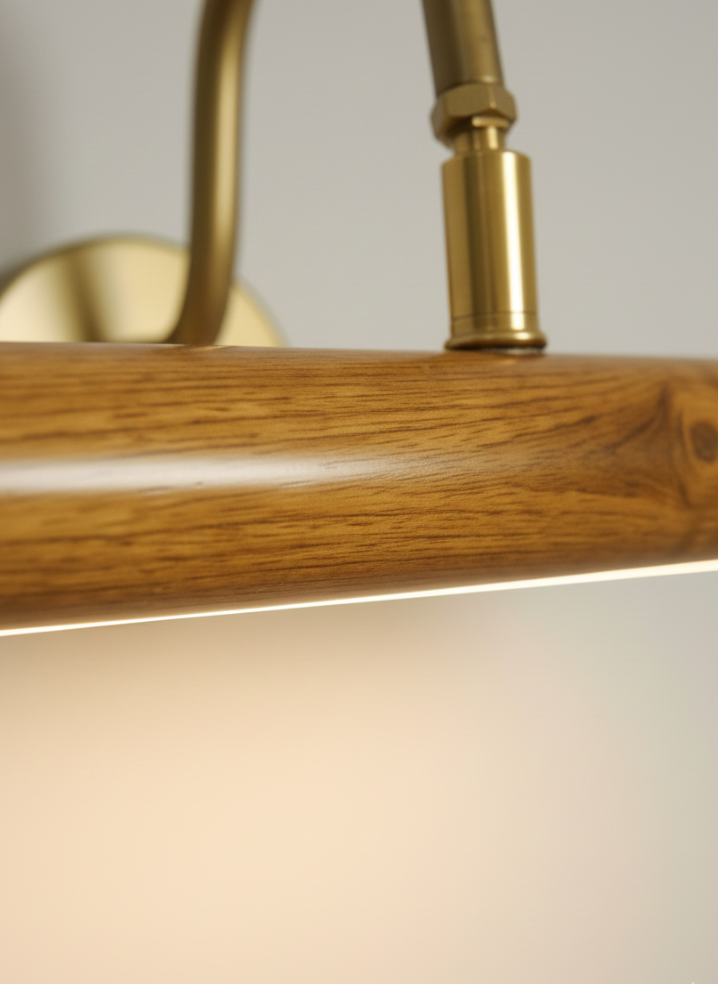 Movable Wooden Picture Light