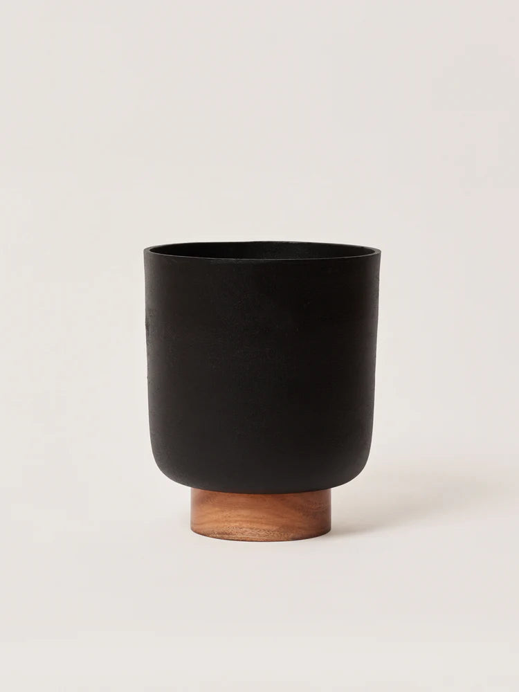 Raw Metal Plant Pot