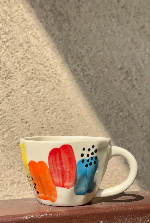 Splatter of Paint Ceramic Stoneware Mug (230ml)