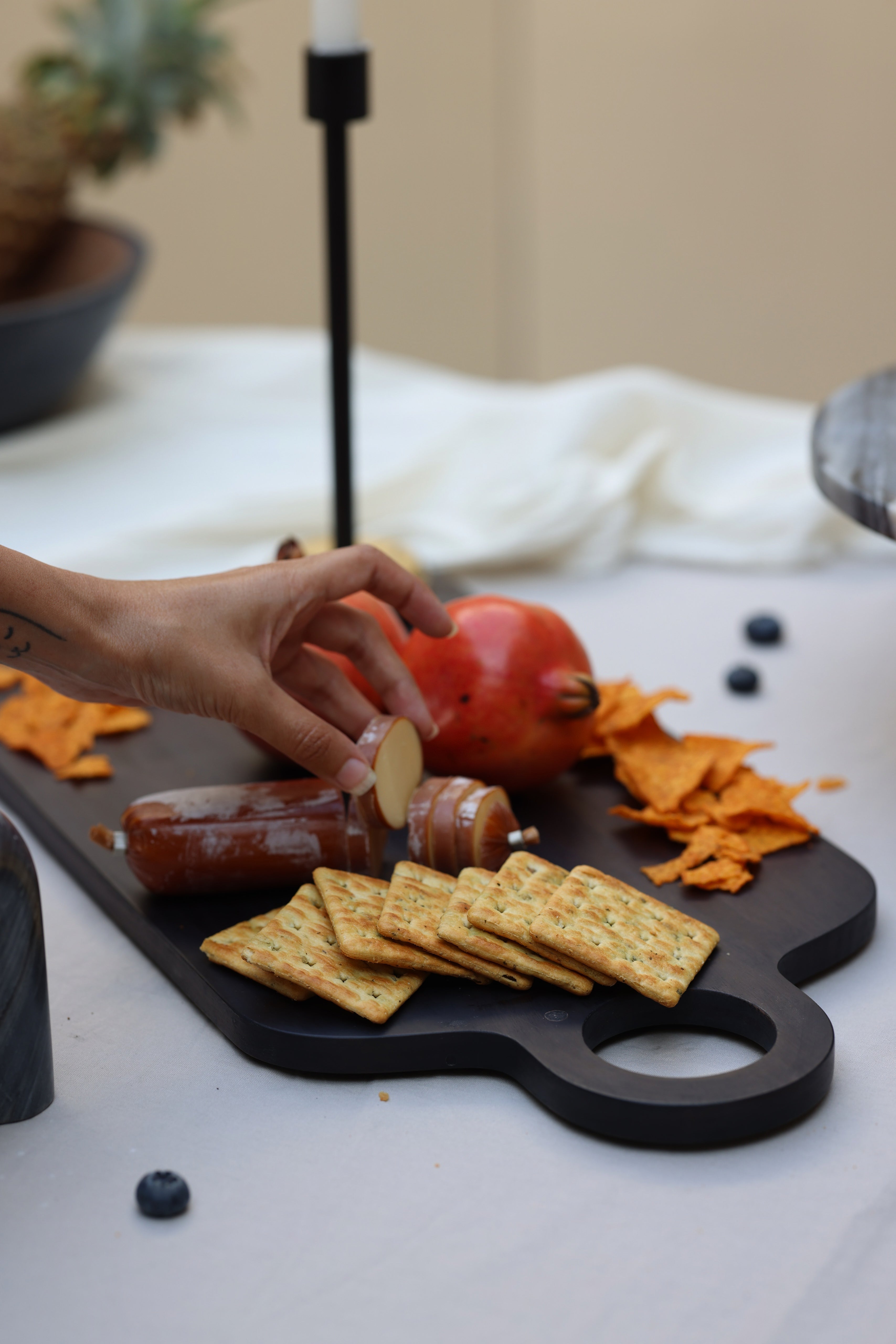 Acacia Wood Rectangle Platter