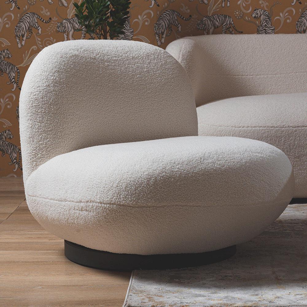 Eden End Swivel Sofa - Living Shapes