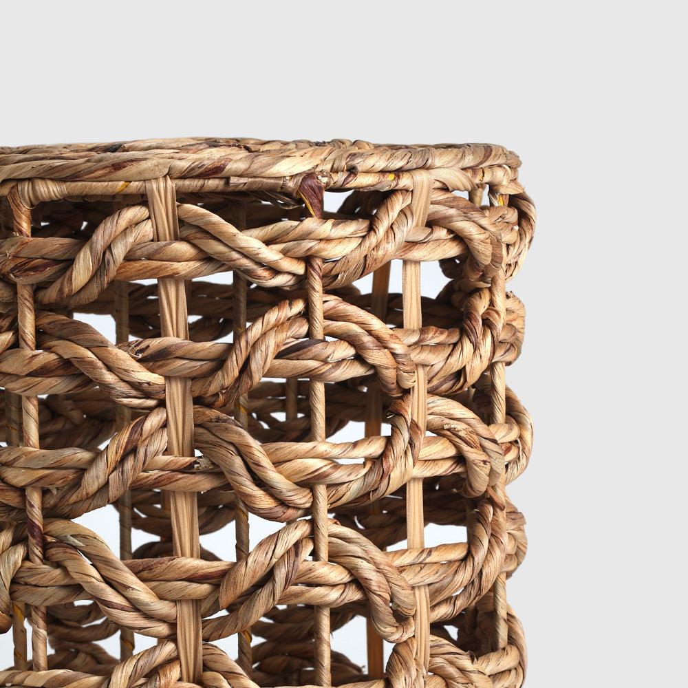 Lavander Woven Pouf - Living Shapes