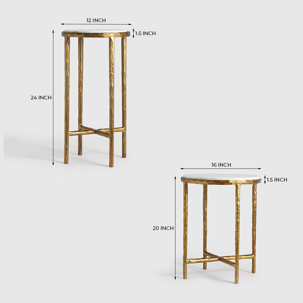 Jelo Indoor Accent Table Set of 2