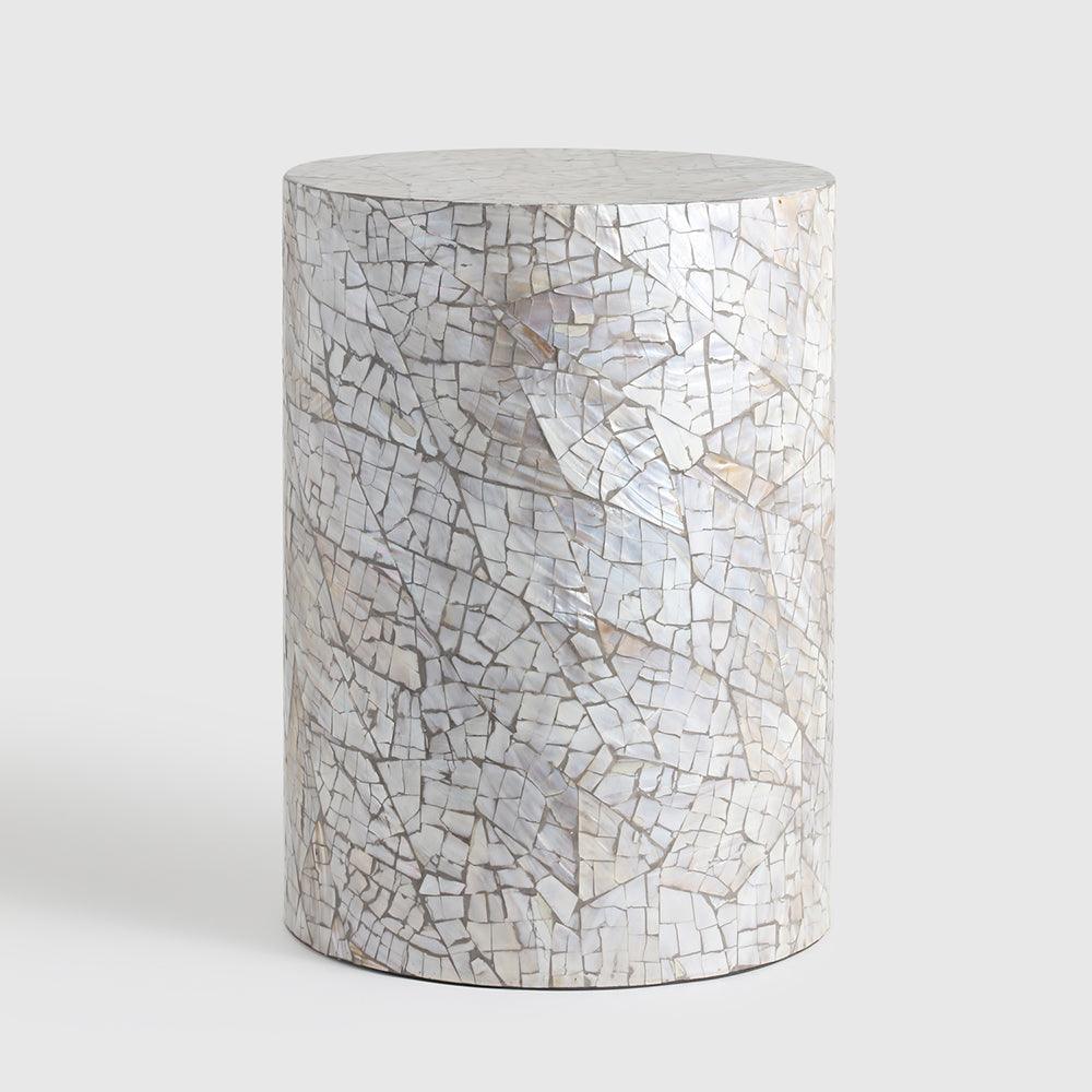 Capiz Shell Side Table — Home Canvas