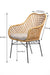 Justin Gel Outdoor Chair - Living Shapes