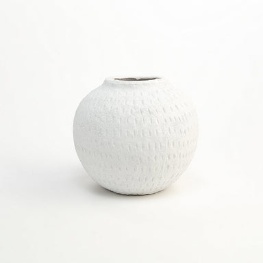 Sana White Terracotta Vase