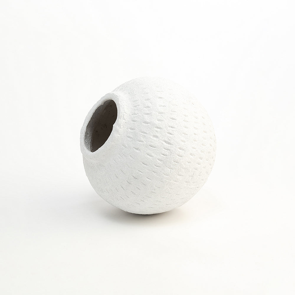 Sana White Terracotta Vase