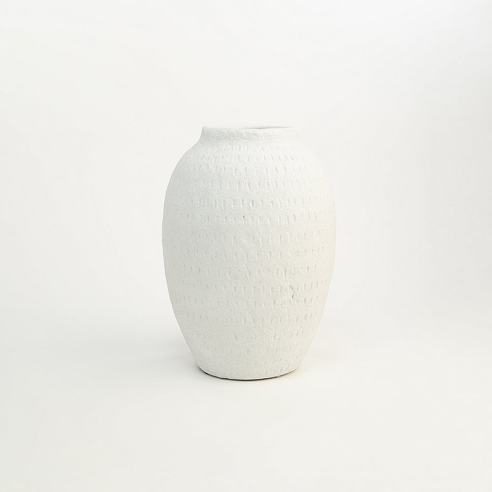 Sana Beige Terracotta Vase Set of 2