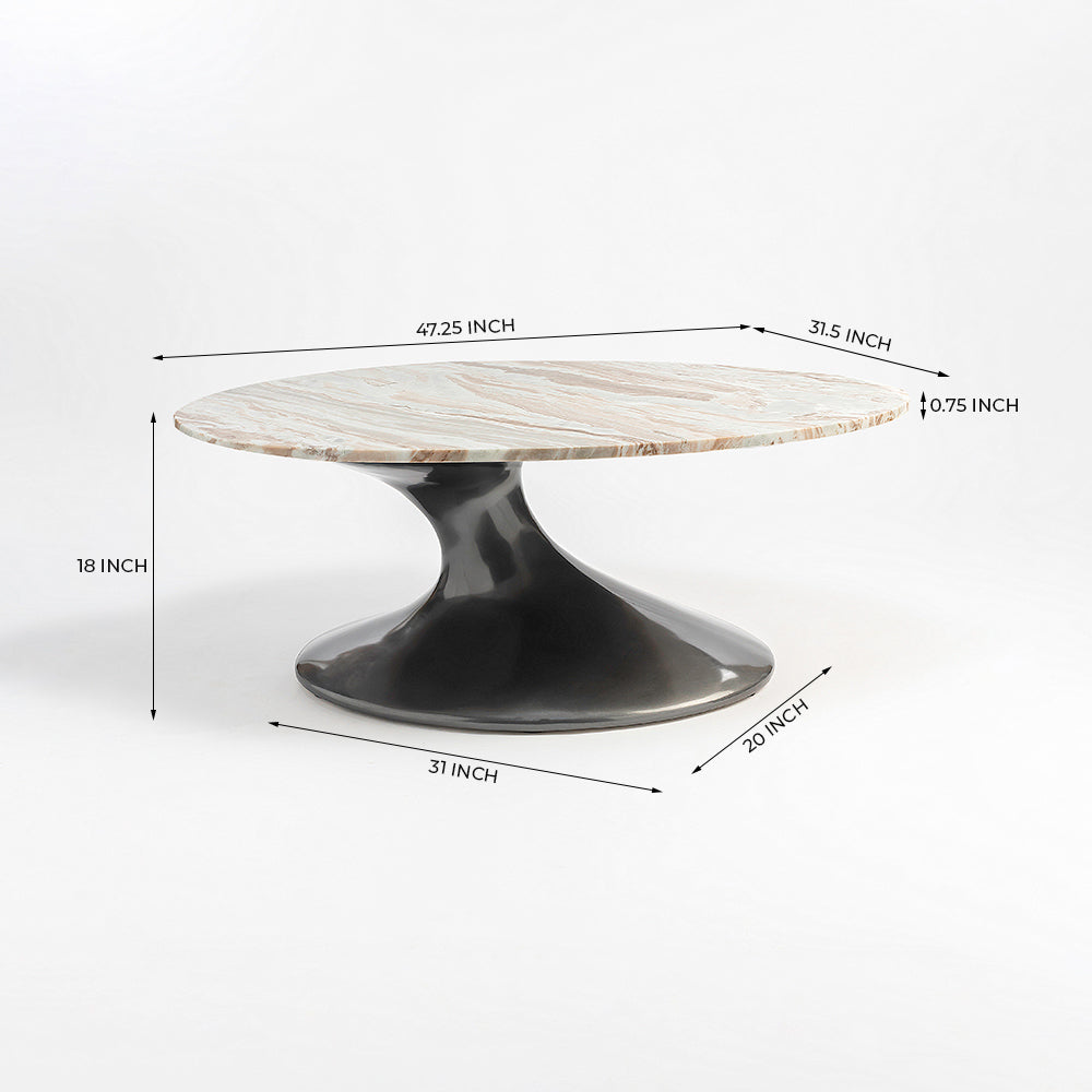 Abel Marble Coffee Table