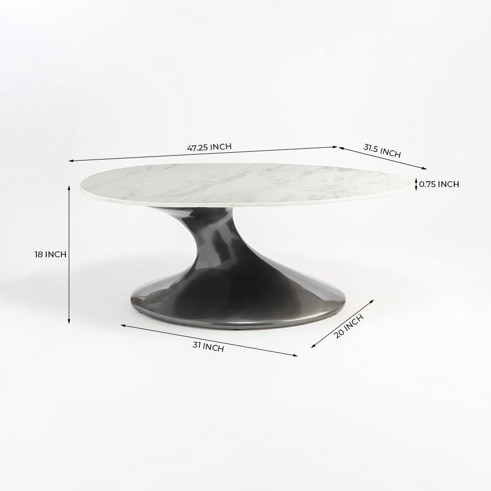 Abel Marble Coffee Table