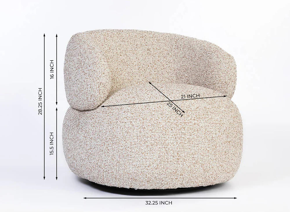 Bo Swivel Lounge Chair