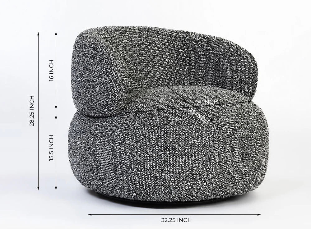 Bo Swivel Lounge Chair