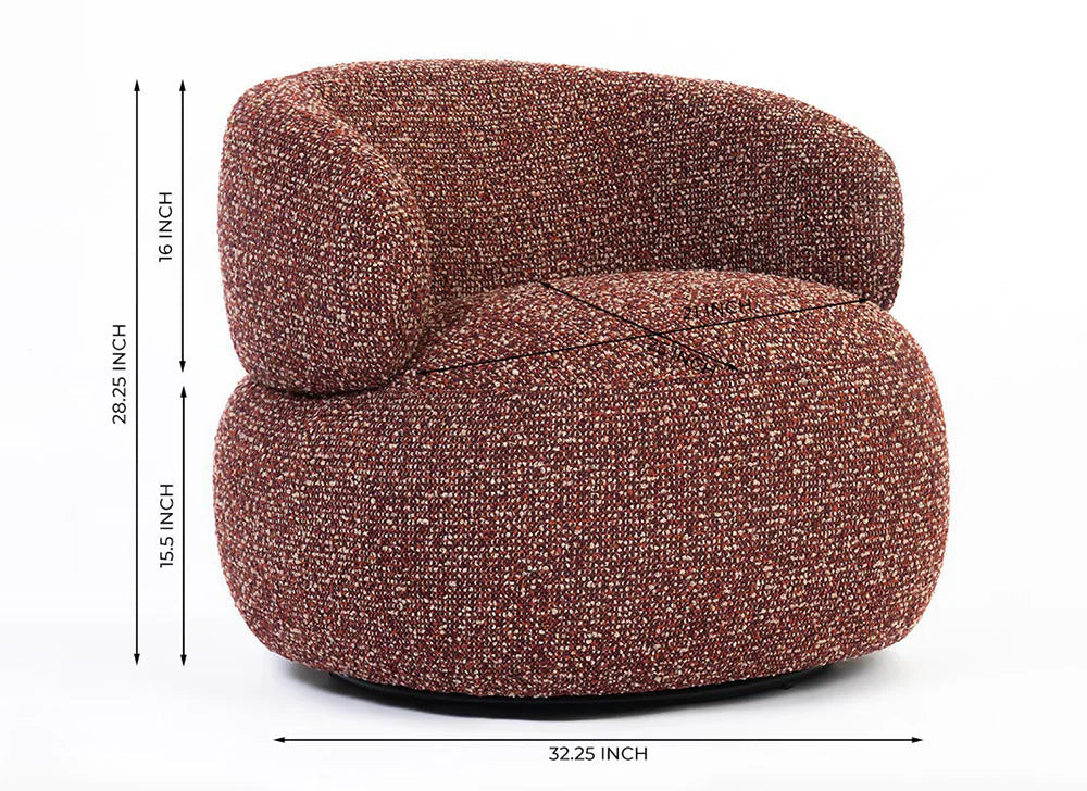 Bo Swivel Lounge Chair