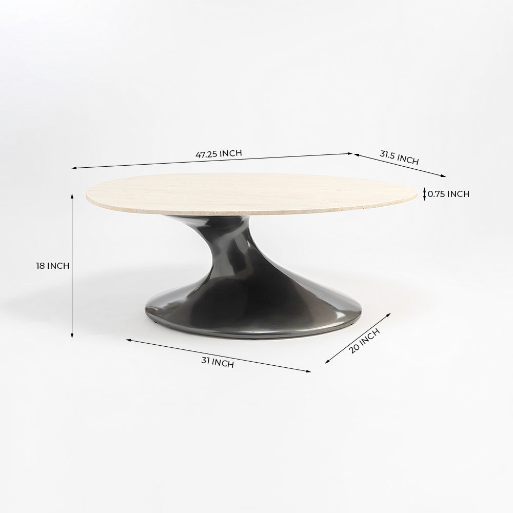 Abel Marble Coffee Table