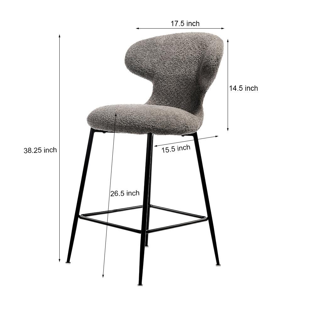 Coral Crest Bar Chair - Living Shapes