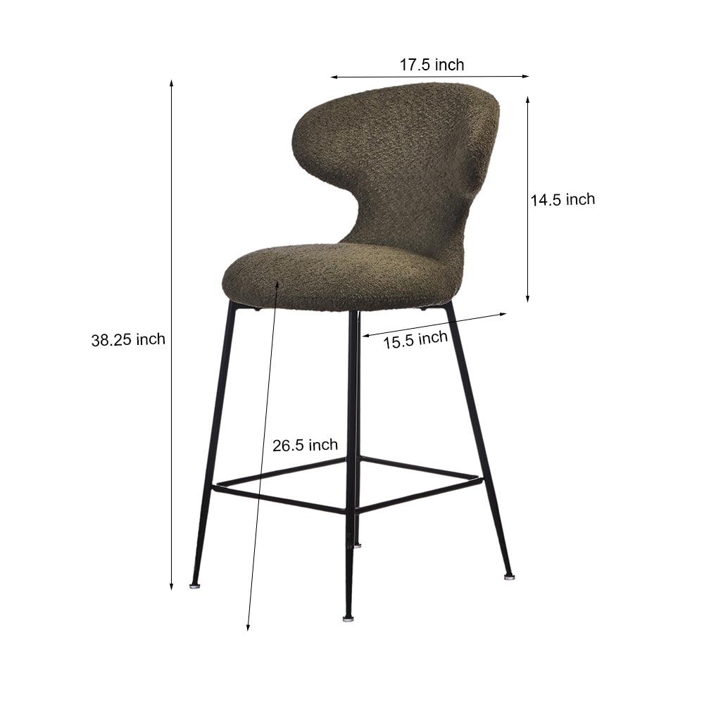 Coral Crest Bar Chair - Living Shapes