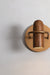 wooden wal lamp shell shape gold metal wall sconce restaurant hotels and bars