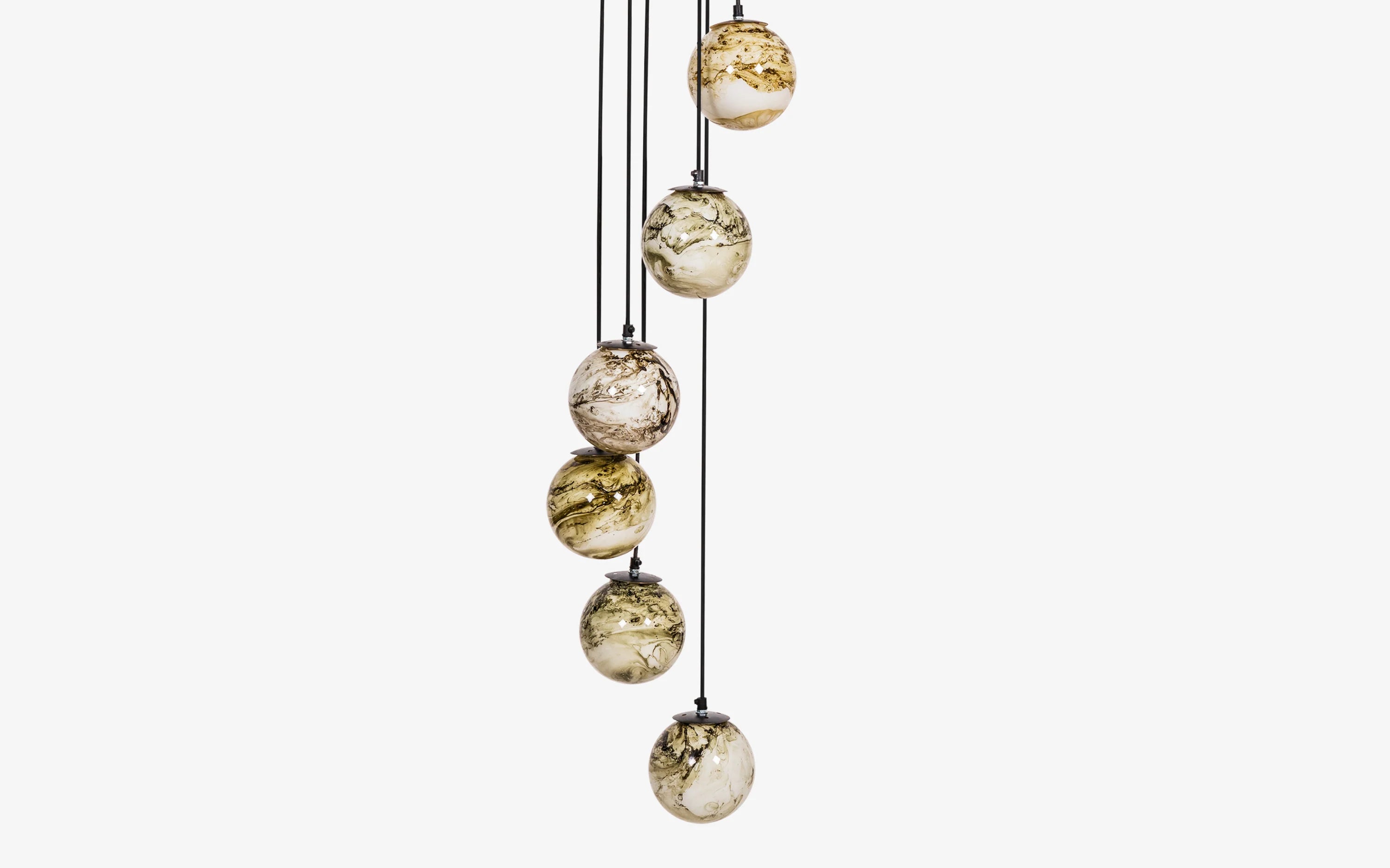 Maribo Cluster of 6 Hanging Lamp