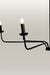Modern Candlelight Elegance Chandelier with candle flame bulbs