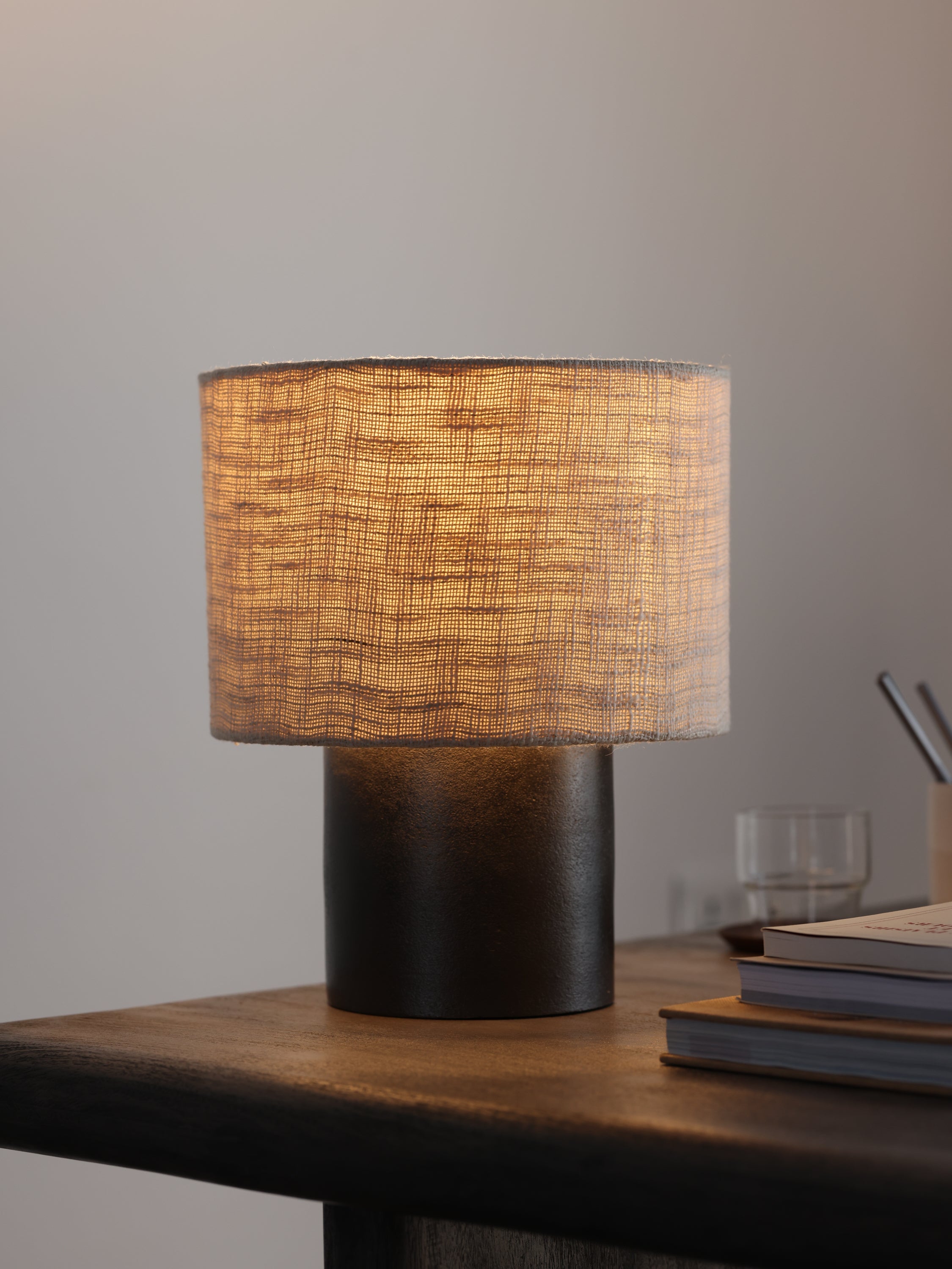 Noir table lamp by fleck