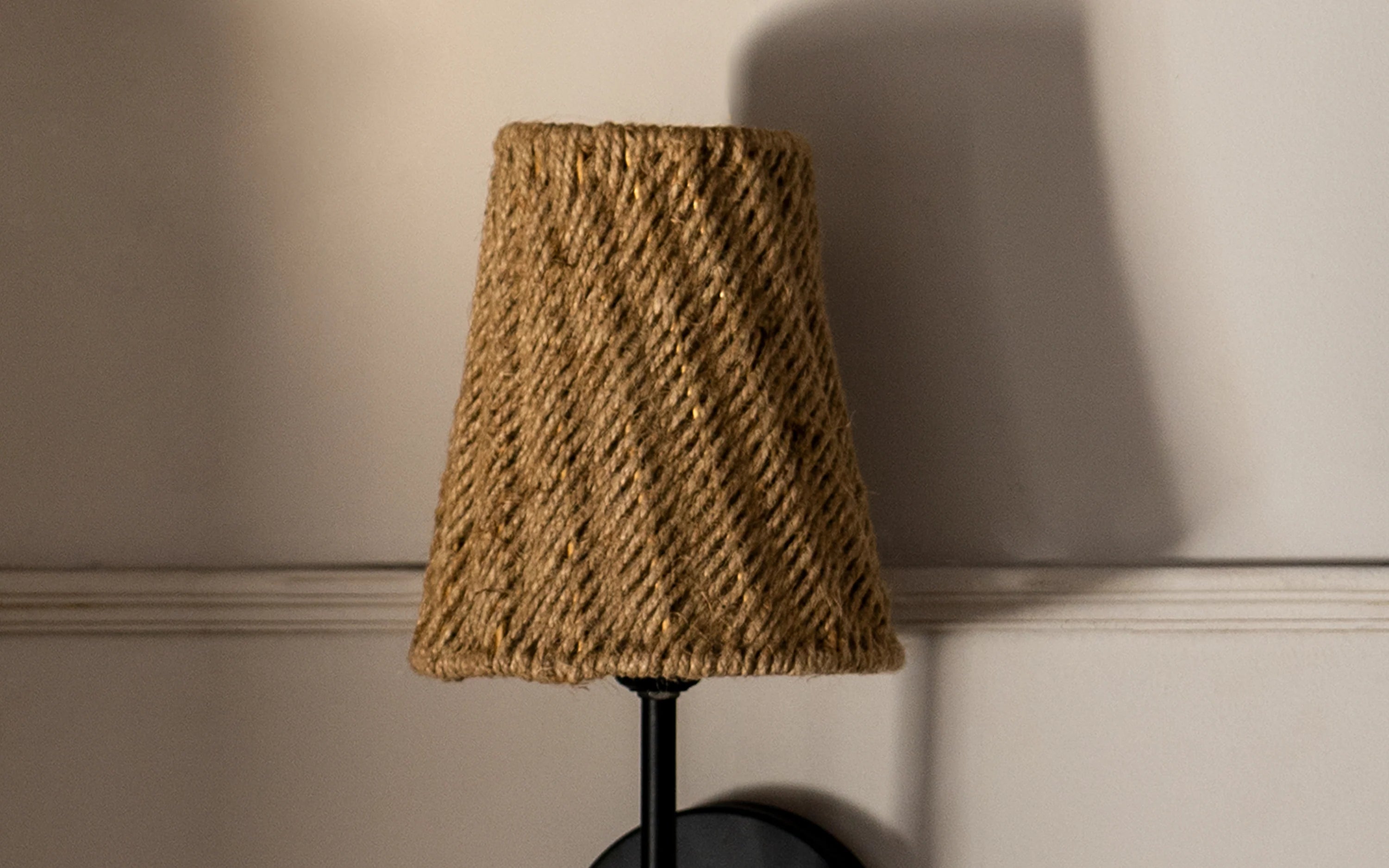 Nora Natural Jute Wall Lamp