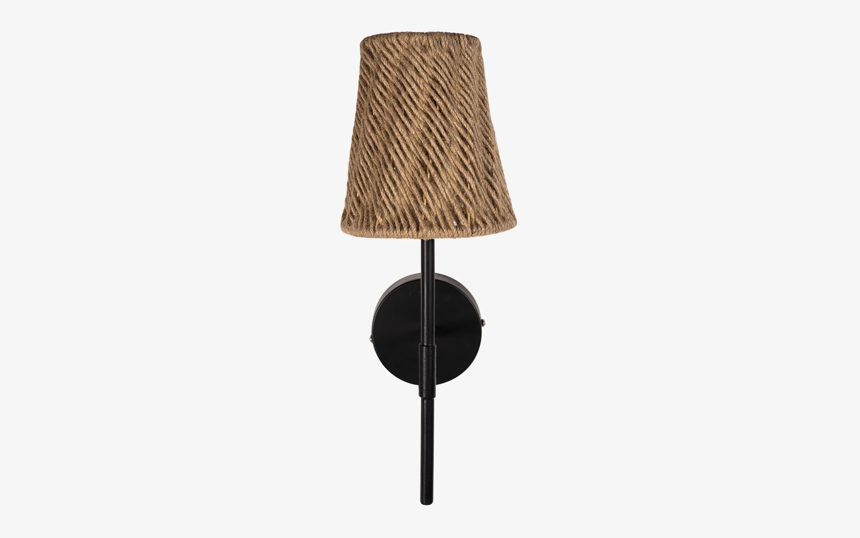 Nora Natural Jute Wall Lamp