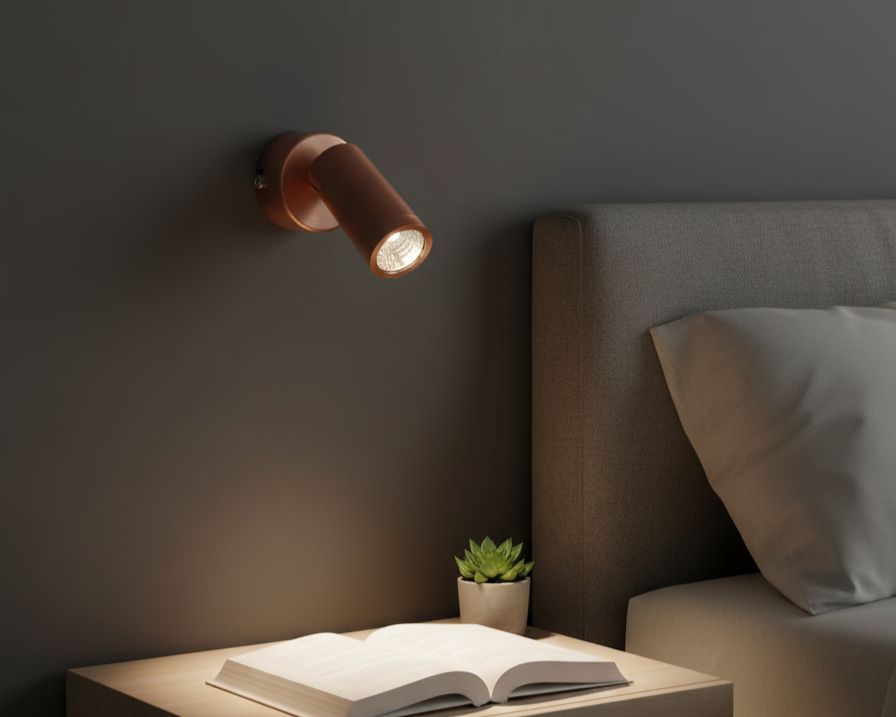 Mini Size Rose Gold Finish LED Spotlight
