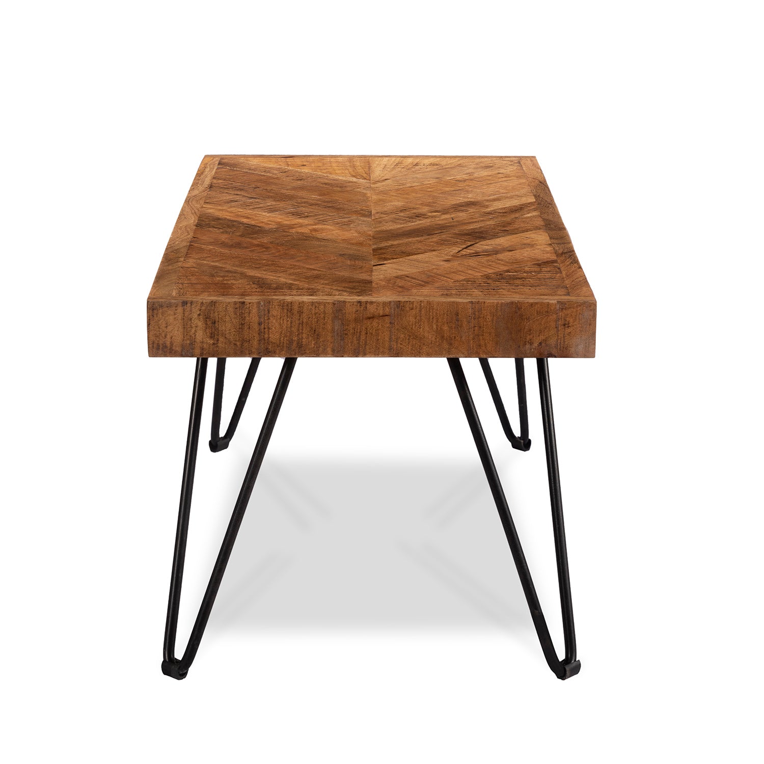 Parquetry Hairpin Coffee Table