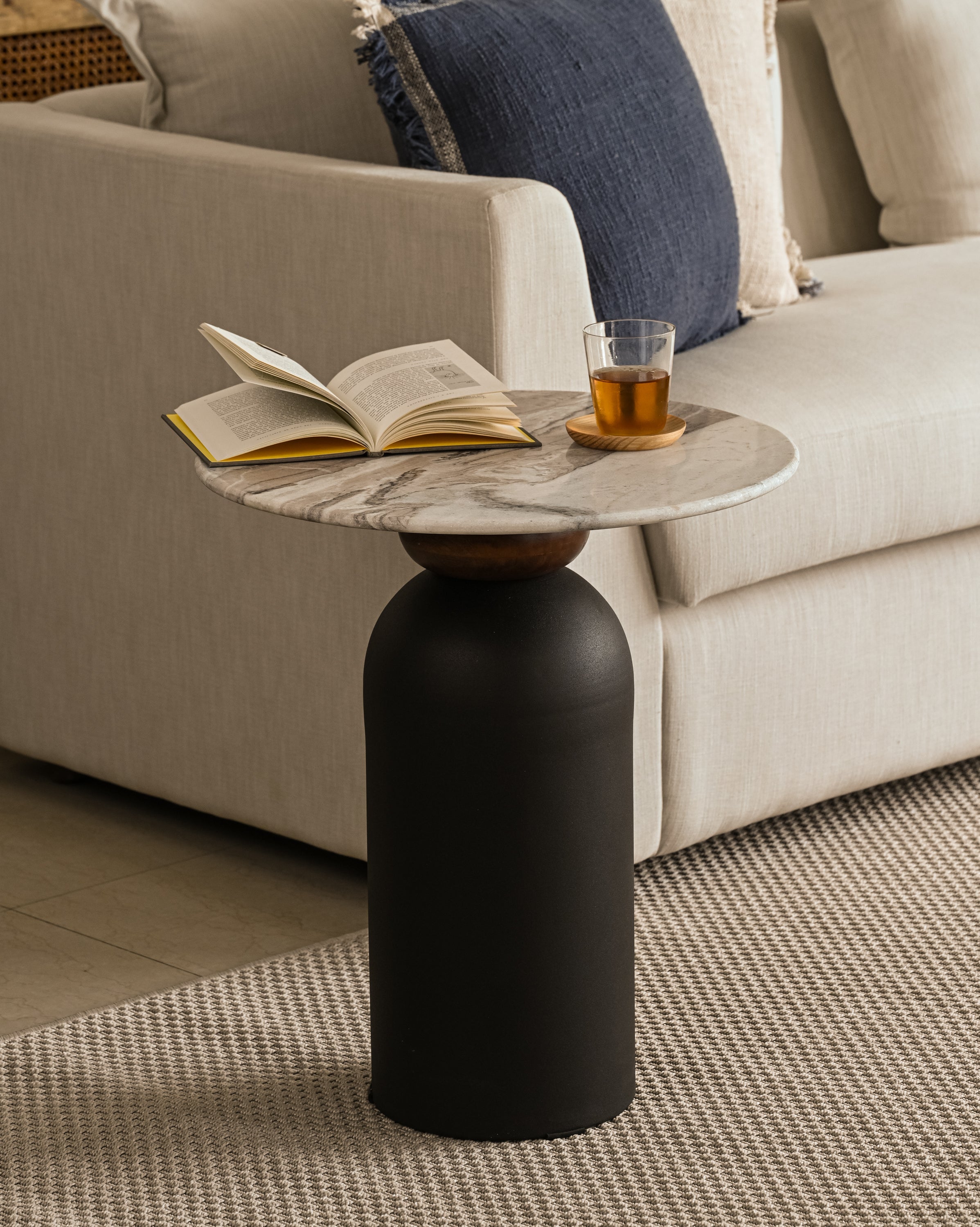 Perisi Marble Side Table